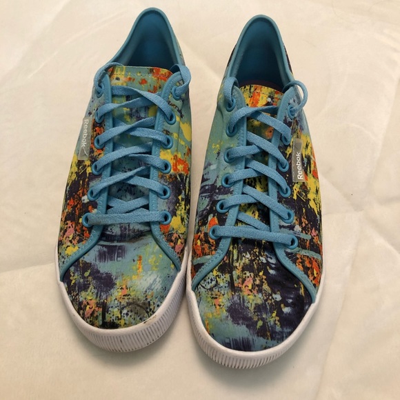 Reebok Watercolour Memory Foam Sneakers - Picture 2 of 6